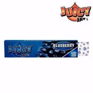 0004701 juicy jays king size blueberry flavored rolling papers 360