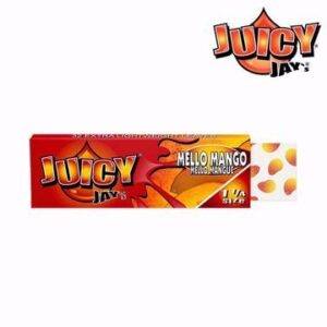 0004711 juicy jays 1 14 size melo mango flavored rolling papers 360