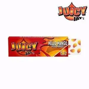 0004711 juicy jays 1 14 size melo mango flavored rolling papers 360