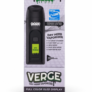 Ooze Verge Panther Black retail packaging