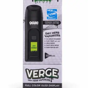 Ooze Verge Panther Black retail packaging