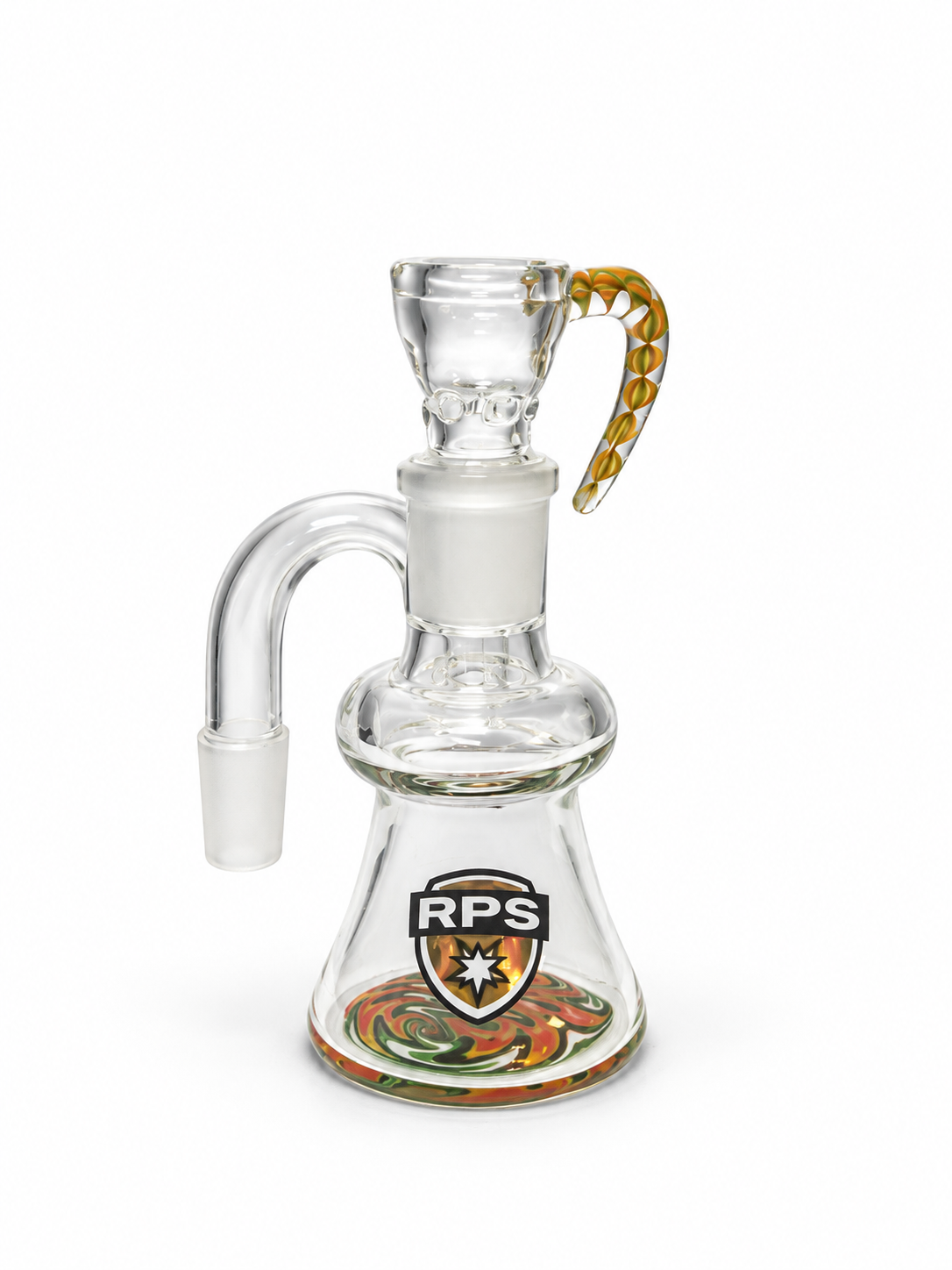 RPS swirl base ash catcher with handled bowl