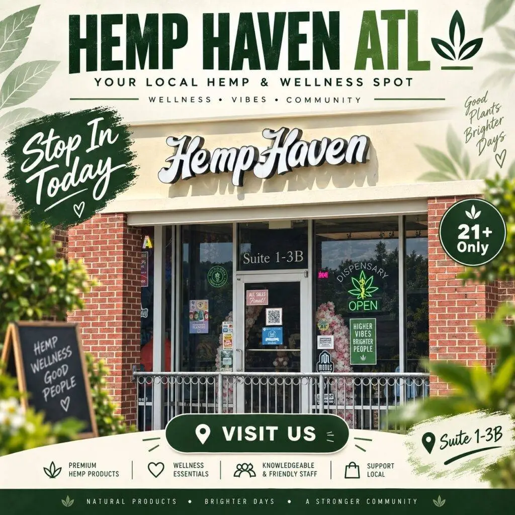 Hemp Haven ATL storefront