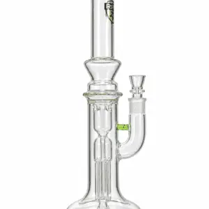 RPS lime green tree percolator glass water pipe