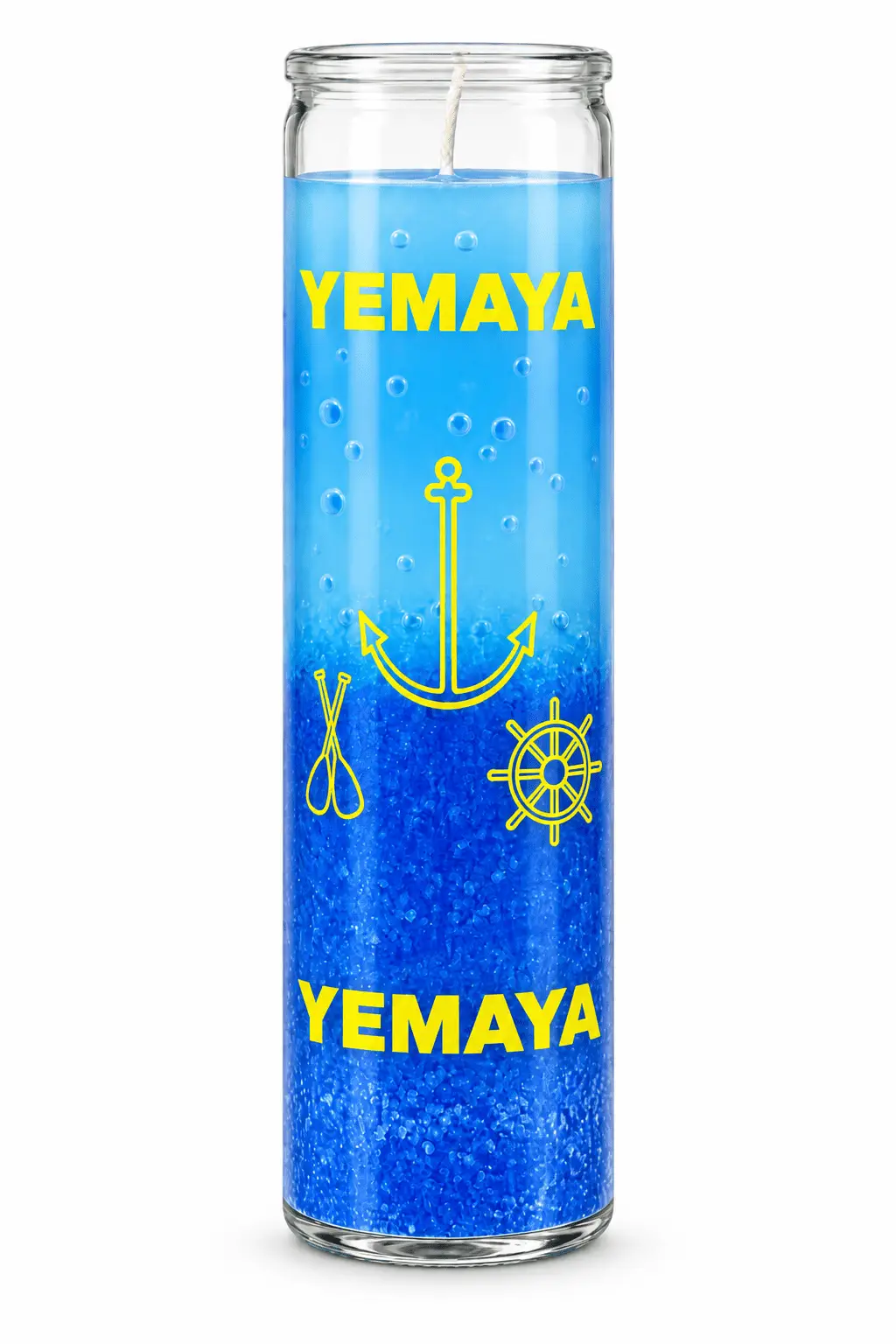 Yemaya Orisha candle
