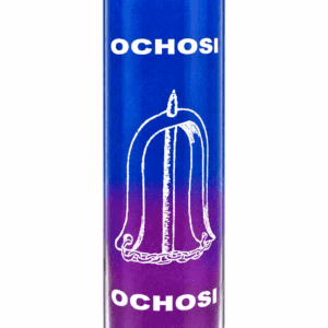 Ochosi Orisha candle